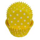 Yellow Dotty Cupcake Papers